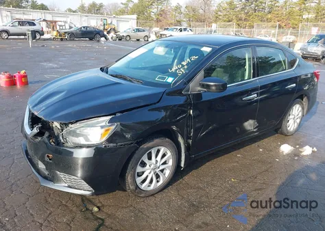 2019 Nissan Sentra Sv z USA, uszkodzony, nr VIN 3N1AB7AP3KY434234